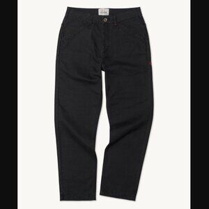 Imperfects Utility Chino in Blasted Twill Obsidian SZ 34
